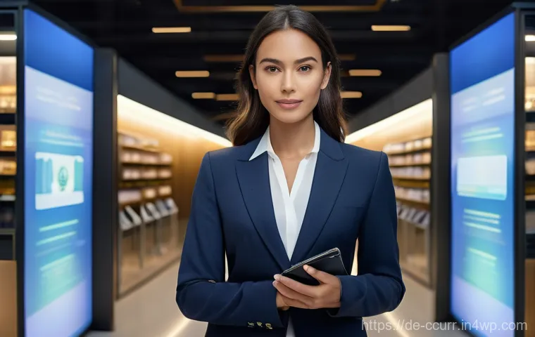 개인 키를 안전하게 저장하는 방법 - **Digital Guardian of Wealth**
    A confident and poised woman in her early 30s, dressed in chic, s...